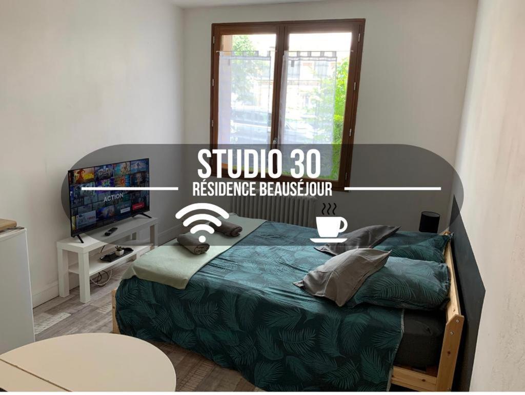 Studio 30 - Residence Beausejour - Fibre Wi Fi - Proche Centre Ville Troyes Buitenkant foto